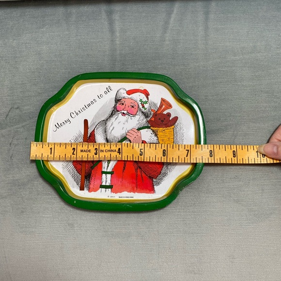 Vintage metal Suzy’s Zoo 1979 Christmas tin and JSNY tray - Picture 4 of 17
